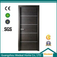 Modern Solid Wood Veneer Interior Flush Door